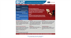 Desktop Screenshot of buc.com