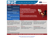 Tablet Screenshot of buc.com
